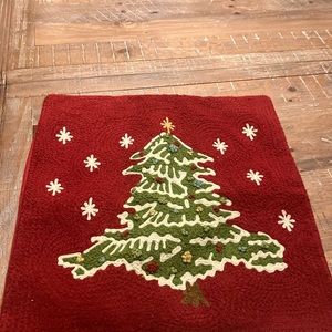 Pottery Barn Christmas Tree Pillow cover retired